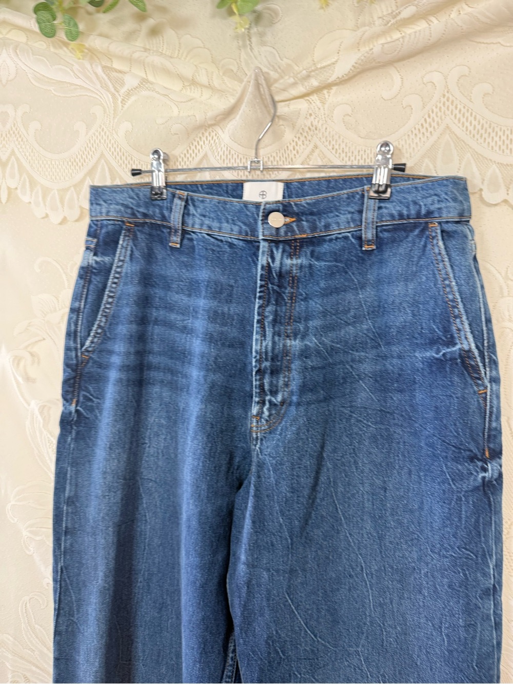 ANINE BING Briley High Rise Wide Leg Jeans - Picture 3 of 9